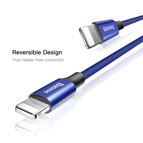 Baseus kabel Yiven USB - Lightning 1,8 m 2A niebieski
