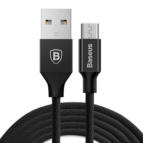 Baseus kabel Yiven USB - microUSB 1,5 m 2A czarny 