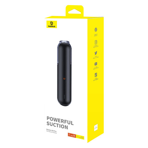 Baseus odkurzacz A0 Pro Car Vacuum Cleaner Cluster czarny