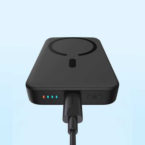 Baseus power bank magnetyczny Mini 20W 10000mAh czarny
