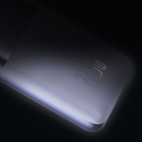 BASEUS powerbank 10 000 mAh + kabel USB A do Typ C PD QC3.0 3A 22,5W PPBD040005 fioletowy