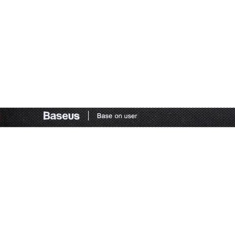 BASEUS samoprzylepny organizer do kabli owijka kabla na rzep 1 metry czarny ACMGT-E01