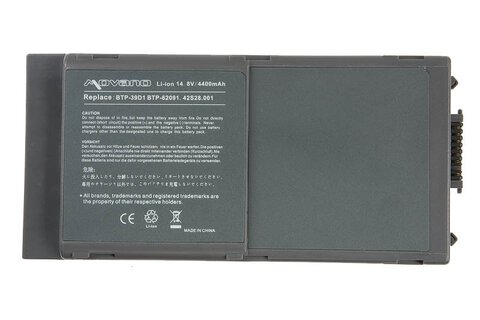 Bateria Acer Travelmate 620, 630, 630XCi, 630XCi, 623LCi BTP-39D1, BTP-620, BTP39D1, BTP620 4400mAh Movano