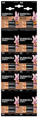 bateria alkaliczna Duracell HDBC LR6 AA (blister 10x2) - 20 sztuk