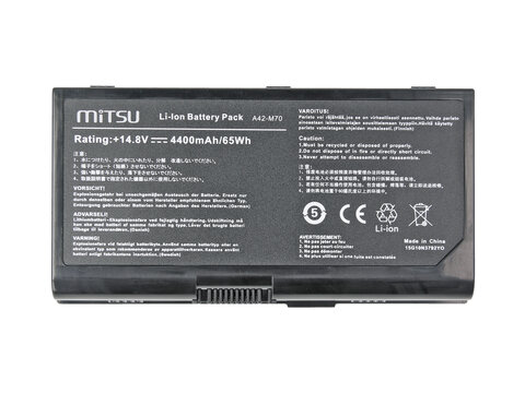 Bateria Asus G71 G72 M70 N70 PRO73 X72 A32-F70 A41-M70 4400mAh Mitsu