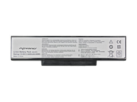 Bateria Asus K72 K73 N73 X77 A32-K72 A32-N71 4400mAh 11.1V