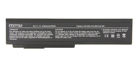 Bateria Asus M50 M51 N61 G50 X55 X57 A33-M50 A32-N61 Mitsu