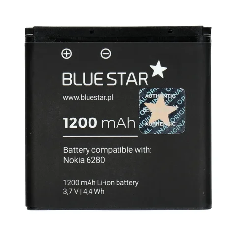 Bateria Bluestar do Nokia N73 Li-ion 1200mAh (BP-6M)