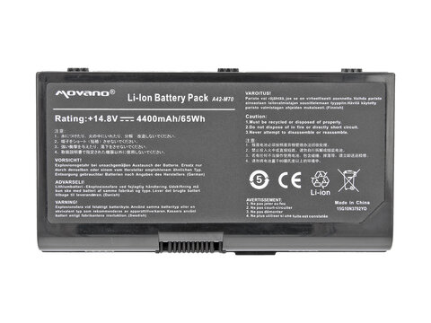Bateria do Asus G71 G72 N70 X71 A32-F70 A42-M70  A41-M70 14,4V 4400mAh