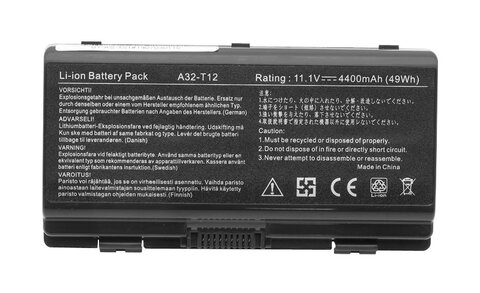 Bateria do Asus T12, X51, X58 A32-T12, A32-T12J, A32-X51, A32-XT12 11,1V 4400mAh