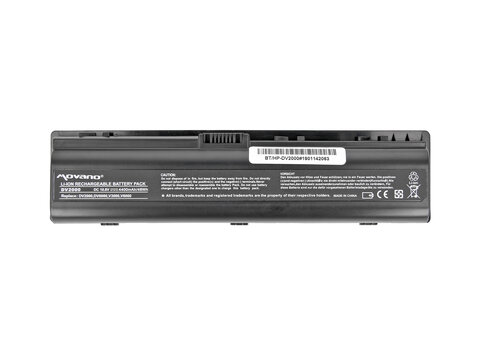 Bateria do HP DV2000 DV6000 DV6200 DV6500 COMPAQ V3000 4400mAh HSTNN-IB42