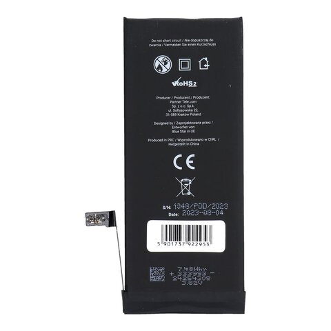 Bateria do iPhone 7 1960 mAh  Blue Star HQ