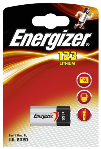Bateria foto litowa Energizer CR123
