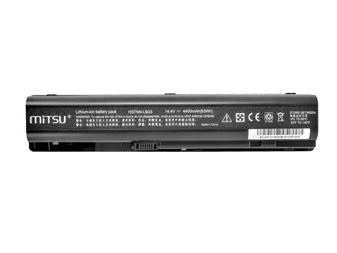 Bateria HP DV9000 DV9200 DV9300 DV9500 EV087AA HSTNN-IB40 4400mAh Mitsu