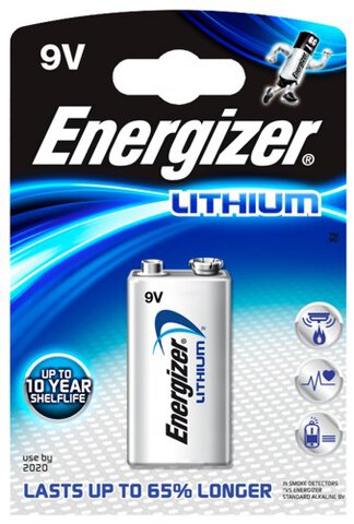 Bateria litowa Energizer LA522 Ultimate Lithium LA522/9V 6F22