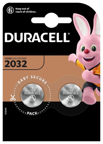 Baterie litowe mini Duracell CR2032 DL2032 ECR2032 