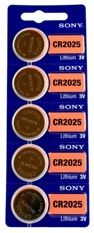 Bateria litowa Sony CR2025