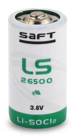 bateria litowa SAFT LS26500 / STD C 3,6V LiSOCl2 rozmiar C
