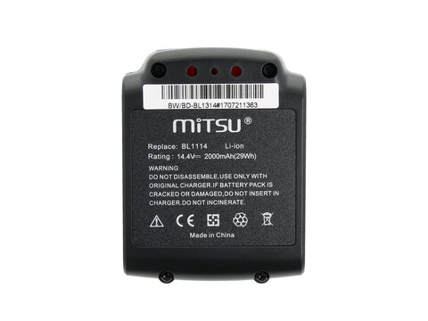 Bateria Mitsu Black&Decker ASL146, EPL14, EPL148, MFL143K, ASL148K