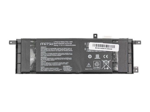 Bateria Mitsu do Asus D553M, F453, F453MA, F553M, P553MA, X403