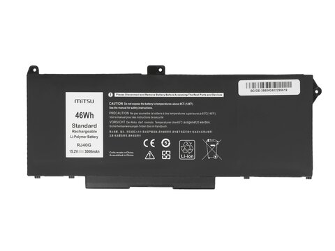 Bateria Mitsu do Dell Latitude 5420, 5520, Precision 3560 M033W