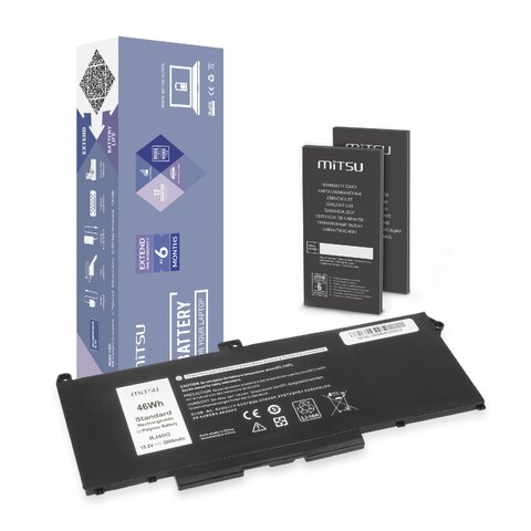 Bateria Mitsu do Dell Latitude 5420, 5520, Precision 3560 M033W