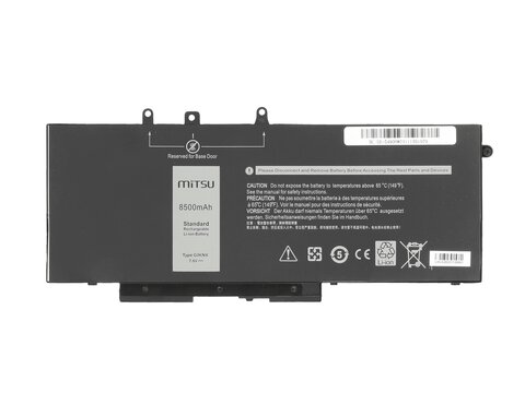 Bateria Mitsu do Dell Latitude 5490, 5590 (8500mAh) 83XPC