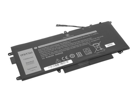 Bateria Mitsu do Dell Latitude E5289 (7300mAh) 0725KY P29S002