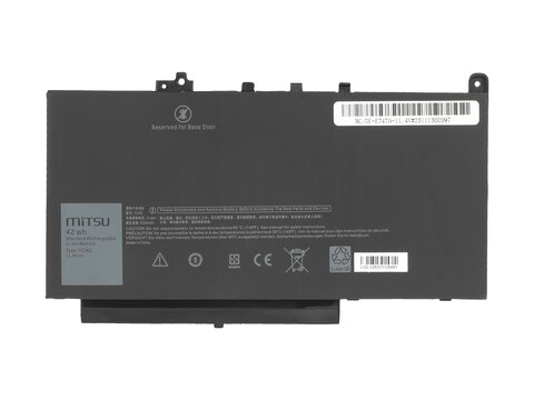 Bateria Mitsu do Dell Latitude E7270, E7470 - 11.4V 021X15