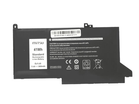 Bateria Mitsu do Dell Latitude E7390, E7490 - 11.4V PGFX4
