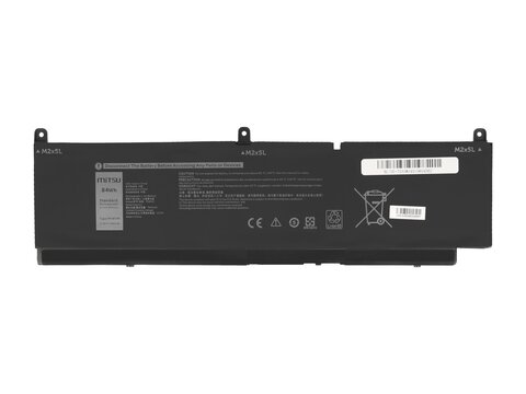 Bateria Mitsu do Dell Precision 7550, 7760 CR72X G5FJ8 J0VNR