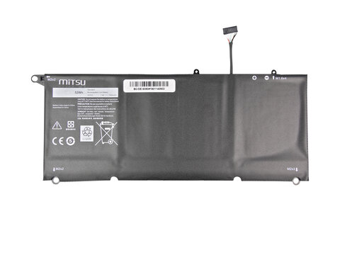 Bateria Mitsu do Dell XPS 13 9350, 13-9350-D1609, 13D-9343-5808T