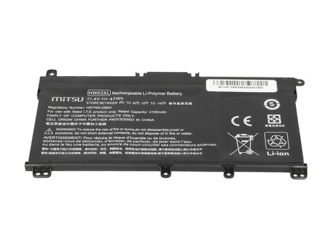 Bateria Mitsu do HP 250 255 G9, 15-EH HW03XL L97300-005 L96887-2B1