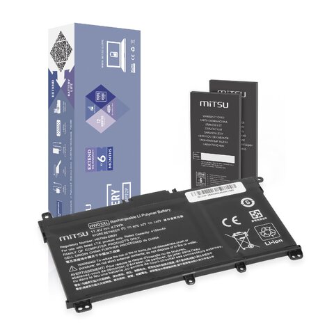 Bateria Mitsu do HP 250 255 G9, 15-EH HW03XL L97300-005 L96887-2B1