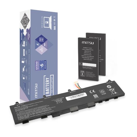 Bateria Mitsu do HP EliteBook 830, 840 (G7, G8), ZBook Firefly 14 (G7, G8)