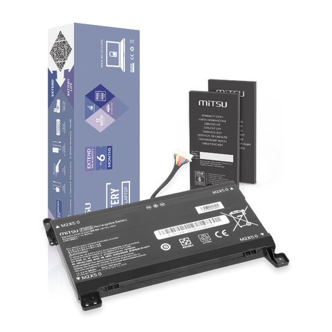 Bateria Mitsu do HP Omen 17-AN (12 PIN) HSTNN-LB8B TPN-Q195