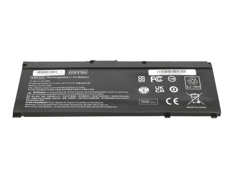 Bateria Mitsu do HP Pavilion Gaming 15 17 SR03XL L08855-856
