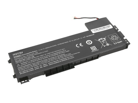 Bateria Mitsu do HP ZBook 15 G3, 15 G4 VV09XL 808398-2B1 808452-001