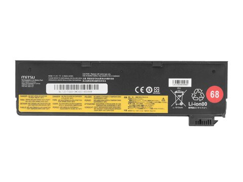 Bateria Mitsu do Lenovo T440, X240 (2200mAh) 45N1133 45N1738