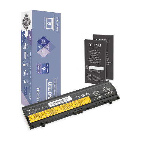 Bateria Mitsu do Lenovo ThinkPad L560 L570 00NY489 FRU00NY488