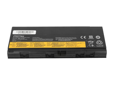 Bateria Mitsu do Lenovo ThinkPad P50, P51, P52 00NY493 00NY491