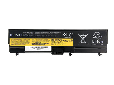 Bateria Mitsu do Lenovo Thinkpad T430, T530 4400 mAh