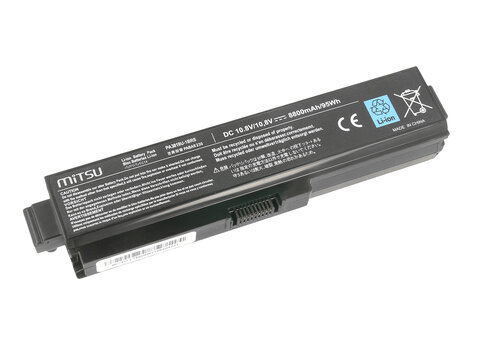 Bateria Mitsu do Toshiba L700, L730, L750 (8800mAh) PABAS230