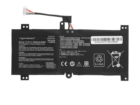 Bateria Movano do Asus ROG Strix GL504GM, GL504GS, GL504GV C41POJ5