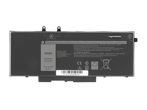 Bateria Movano do Dell Latitude 14 (5410), 15 (5510) 3YNXM 3PCVM