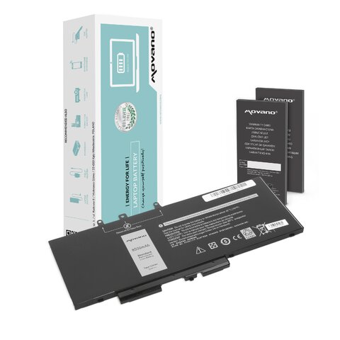 Bateria Movano do Dell Latitude 5490, 5590 (8500mAh) 83XPC