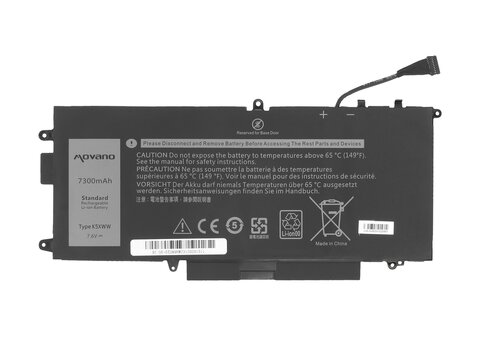 Bateria Movano do Dell Latitude E5289 (7300mAh) N18GG 0N18GG