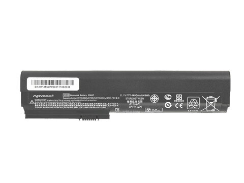 Bateria Movano do HP 2560p, 2570p SX06 HSTNN-XB2J