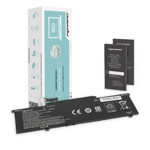 Bateria Movano do HP Envy 13, x360 15 BN03XL HSTNN-DB9N L77034-005