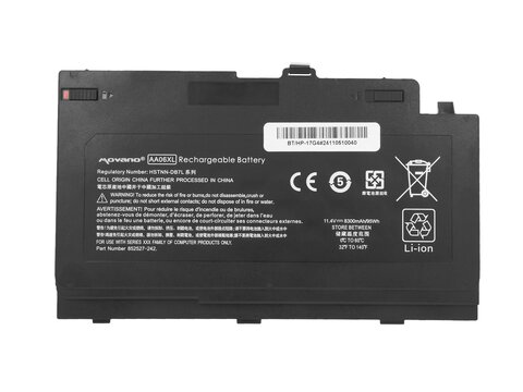 Bateria Movano do HP ZBook 17 G4 Z3R03AA 852711-850 HSTNN-DB7L